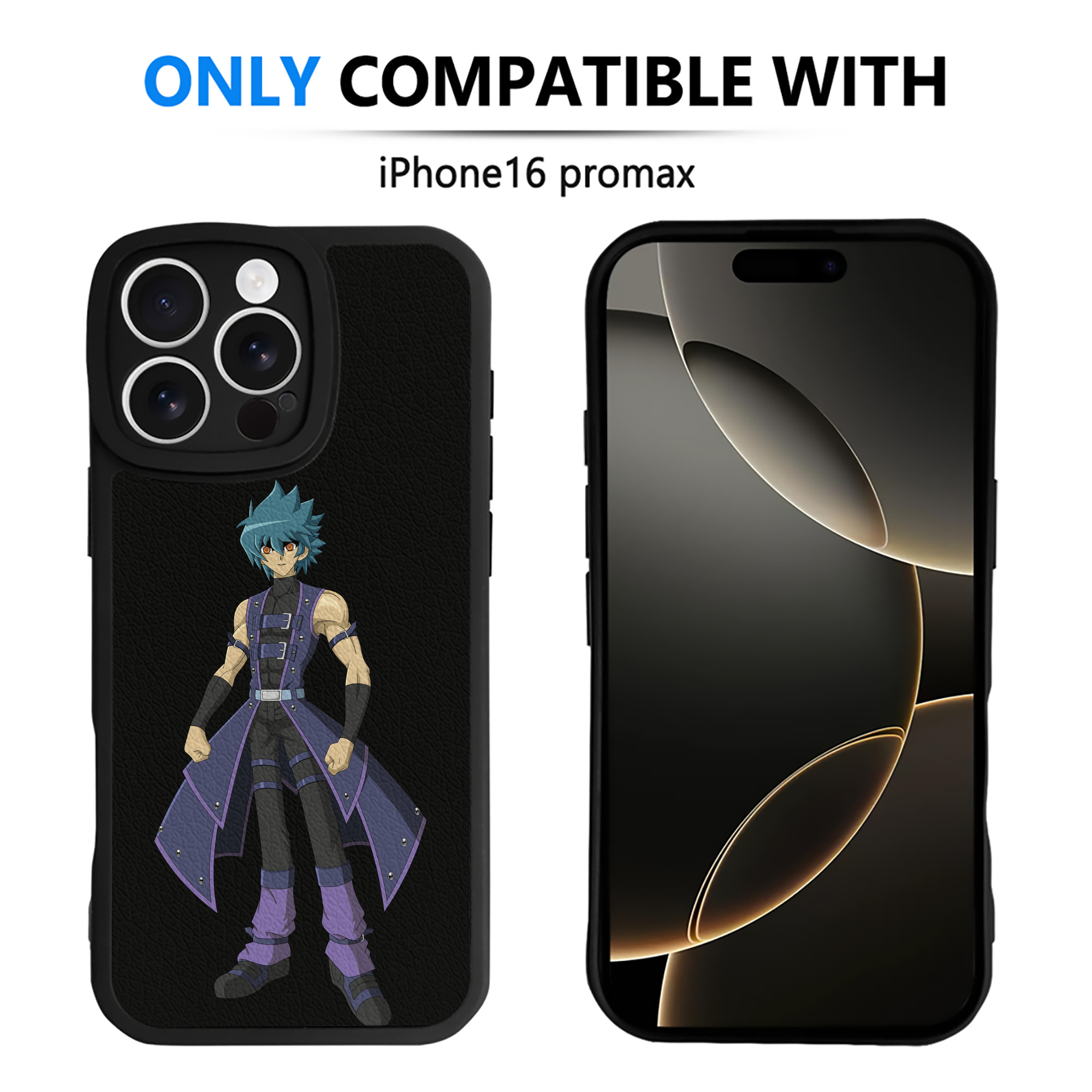 遊☆戯☆王 Yu-Gi-Oh! 【iPhone 16シリーズ対応】シリコンスマホケース（レザー調） 材質：シリコン